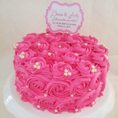 （玫瑰蛋糕，被美到了）...