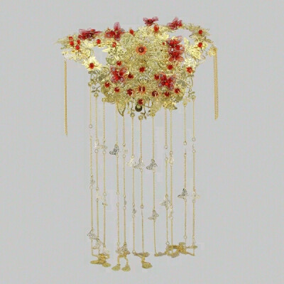 唯美 复古 流苏 新娘 发饰 步摇系！