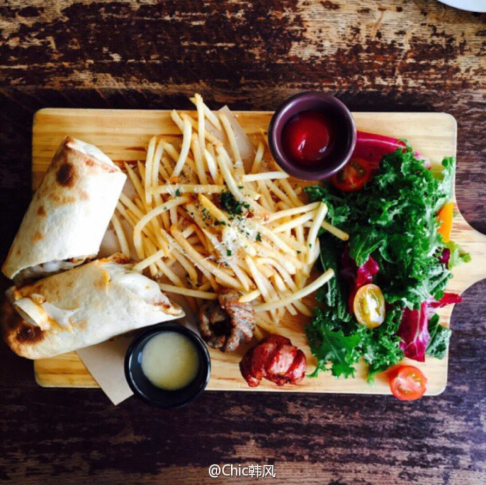 如果每天的午餐都这么好看的话，一定会吃很多吧