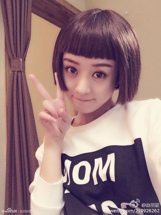 短发赵丽颖，我们的十年张静依