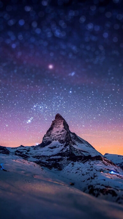 唯美星空 夜景 夜空 星光 自然风景 iphone手机壁纸 唯美壁纸 锁屏