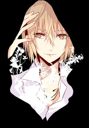 【此间少年】二次元   美少年   K   十束多多良   冷色调   空灵   动漫   P站   插画   唯美