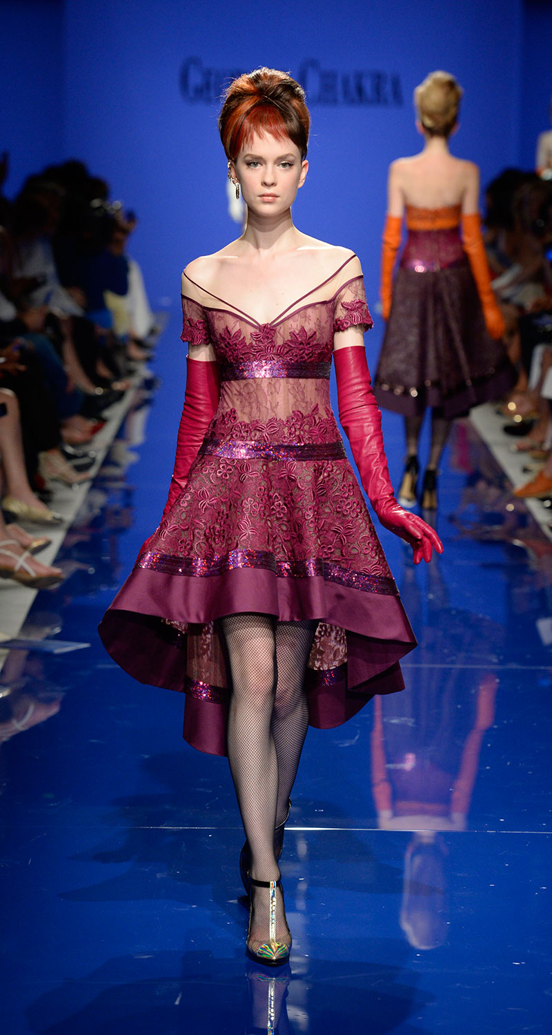 georges chakra haute couture fall/winter 2015.