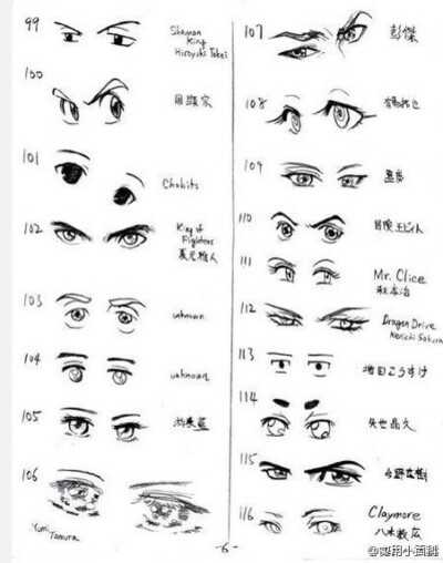 都是在微博上看到眼睛教程 分享啦！