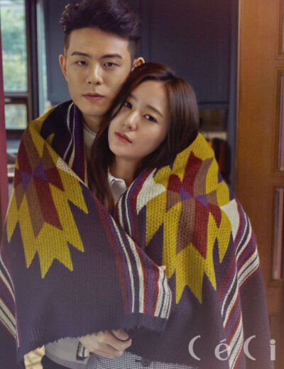 f(x) 的 Krystal 与 Beenzino 的《CeCi》情侣画报。 一起为彩妆品牌 Etude House 的商品 Precious Mineral Any Cushion (珍珠明亮粉凝霜) 所代言的 Krystal 与 Beenzino，他们所拍摄的画报于近日透过时尚杂志《CeCi…