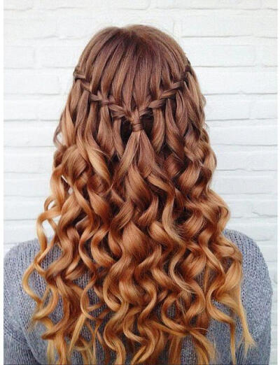 Simple Waterfall Braid