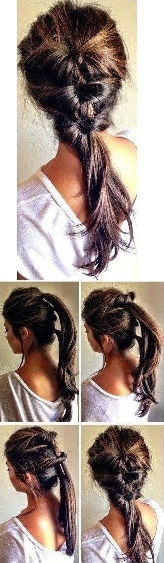 Oh, you fancy, huh? There’s no need to play it safe with this style. | Community Post: 21 Reasons Ponytails Are The Best Hairstyle Ever Invented