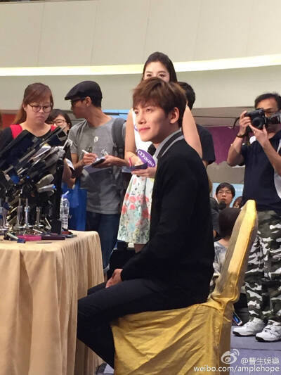 池昌旭 JICHANGWOOK 香港HK fm 150620 mikiki THIS IS JCW发布会 池美好 cr:丰生娱乐