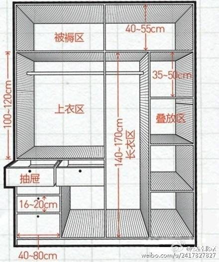 衣柜的格局