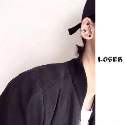 半身头像，loser