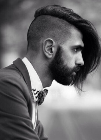 I have a similar haircut, but the problem is whenever it is windy outside, the hair goes wild. Nice hair cut though, maybe this will help me. - from: Striking undercut #gents