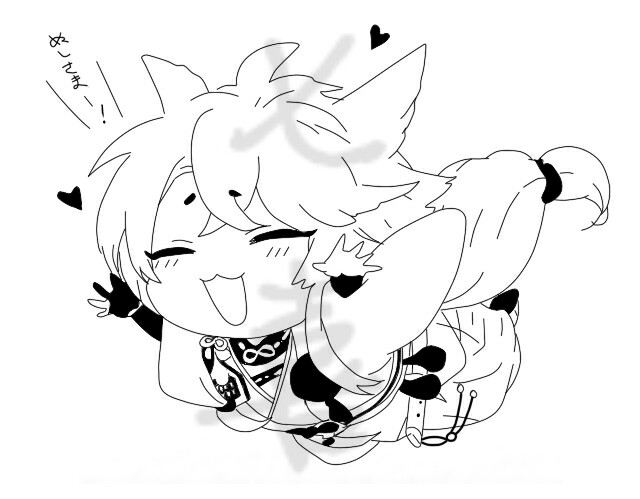 橡皮章素材-自勾