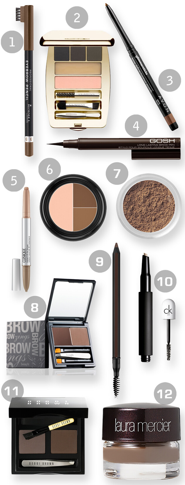 With sales of eyebrow makeup up 34% this year at John Lewis, we pick our 12 of the best eyebrow beauty buys!