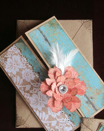 精致蕾丝纹路，清新立体花朵，如此精美浪漫的婚礼邀请函，赶紧收藏吧。