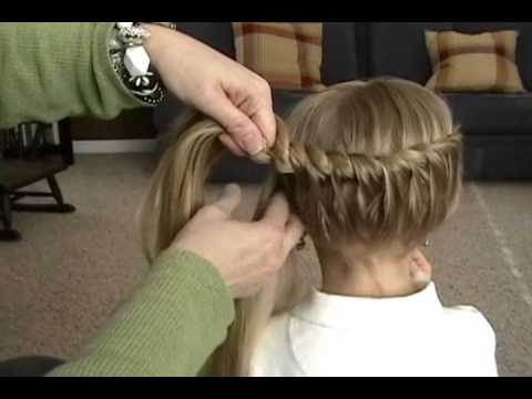 How to do a side twist hairstyle. How to twist hair. How to do a twist hairstyle on little girls. See more at http://shaunellshair.blogspot.com