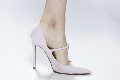 Georges Hobeika Haute Couture 2015 粉色高跟 婚礼用途 小清新