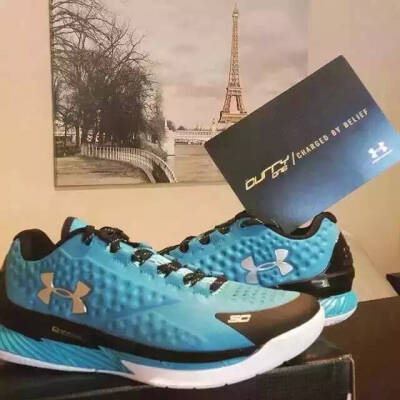 【上新】Under Armour Curry One Low &amp;quot;Panthers&amp;quot; 别注款 湖蓝 库里低帮 文化篮球鞋 40~46