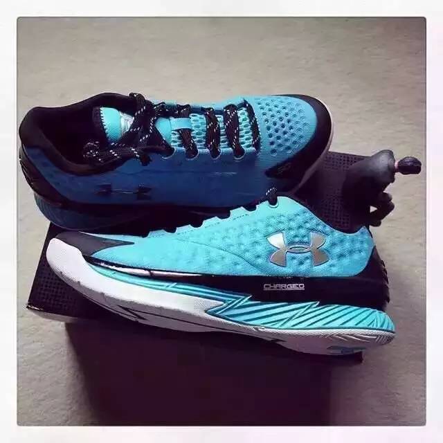 【上新】Under Armour Curry One Low &amp;quot;Panthers&amp;quot; 别注款 湖蓝 库里低帮 文化篮球鞋 40~46