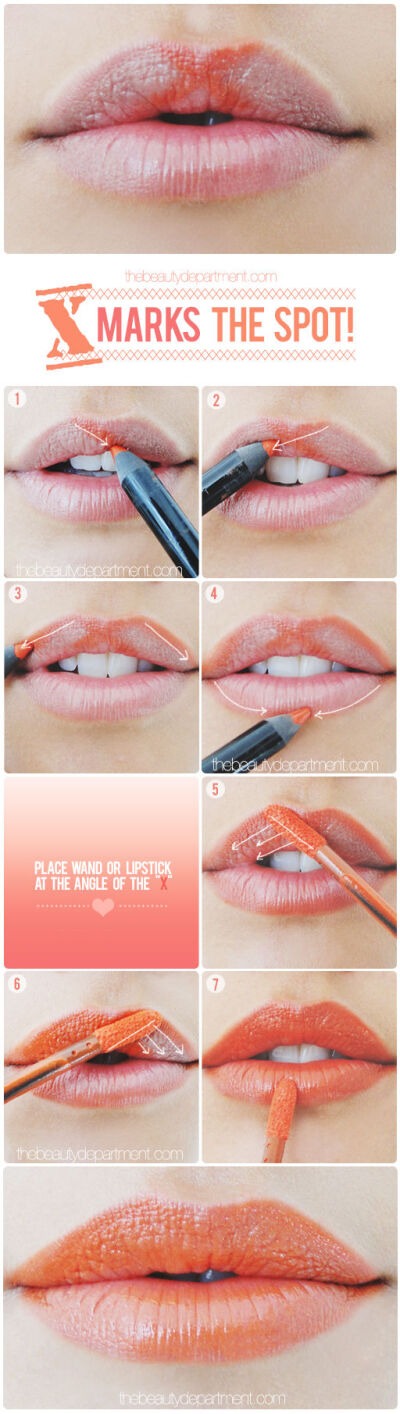 Try this trick for perfect lipstick application. For all the best makeup and beauty products, visit www.amazingbeautifulyou,com