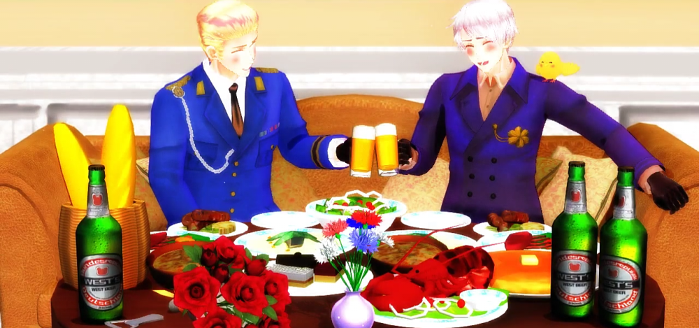 【APH/MMD】Alive【MMD-PV】#亲父#普爷#雪兔组#芋兄弟#有虐有甜#歌词#av2672968#