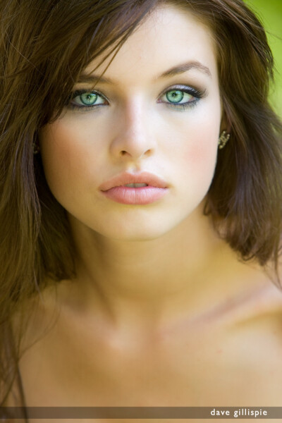 The most beautiful eyes I have ever seen, what amazing color, are they real?