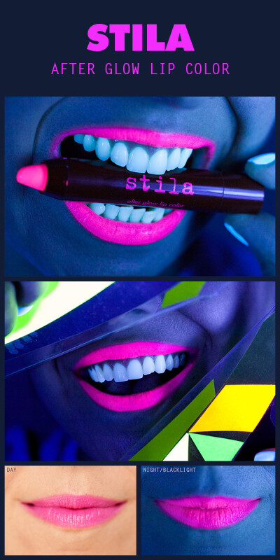 Get this Glow Stick! Stila's New Lip Crayon Glows in the Dark