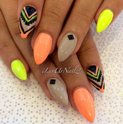 I really love the color and the designs but Im not crazy about the nail cut...love it anyhow and I'm going to try it!!!!