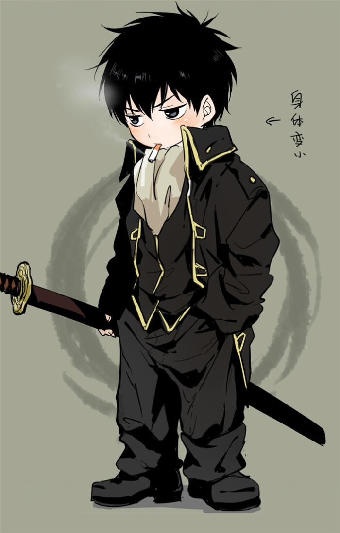 银魂幼龄化小副长土方十四郎动漫二次元id 堆糖 美图壁纸兴趣社区