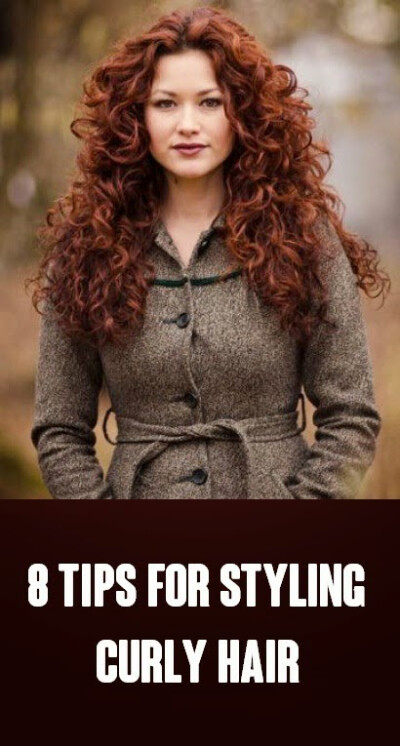 #Beauty : 8 Tips for Styling Curly Hair | #Curly_Hair