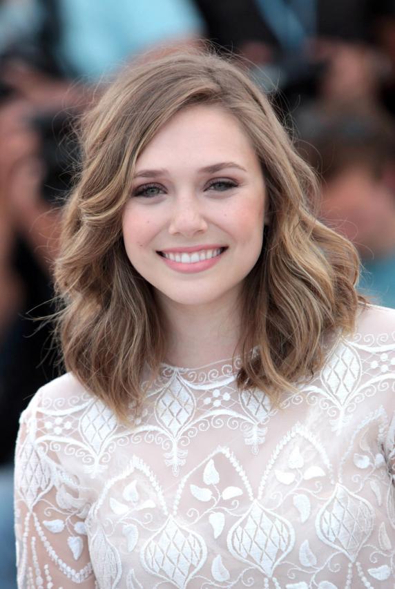 Elizabeth Olsen's short hair- I like it even more in Peace Love &amp;amp; Misunderstanding where it's shorter.