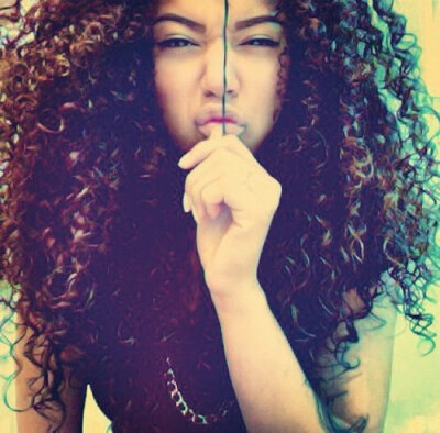 Love her curls. She uses the curly girl method.