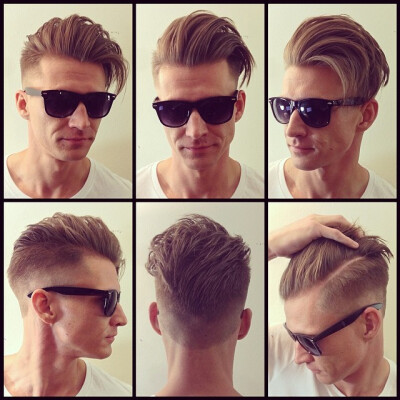 Love this hairstyle...any guy that pulls it off...I'm putty in their hands.