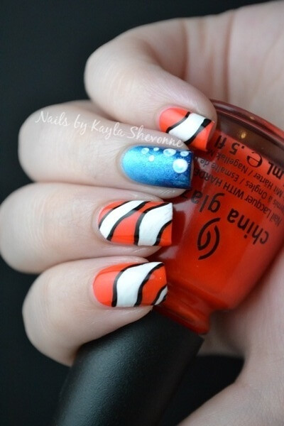 Finding Nemo Nails | Disney Nail Art