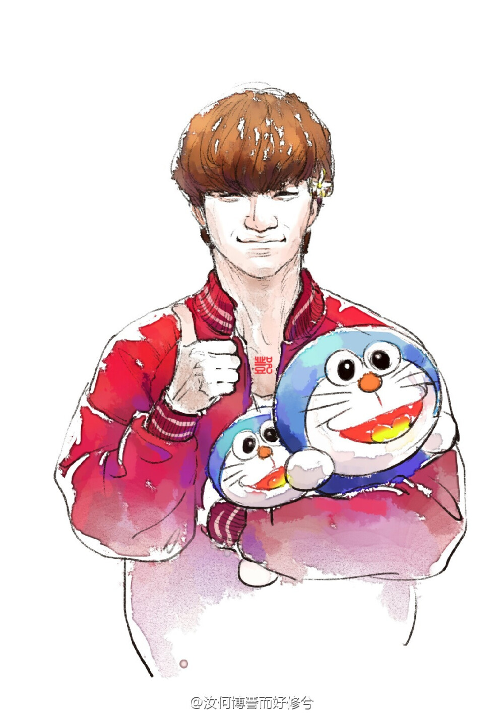 bigbang大声饭绘crlogo