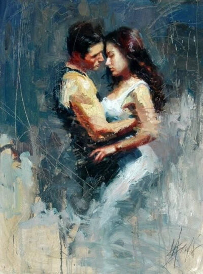 美国艺术家 Henry Asencio 人物绘画作品