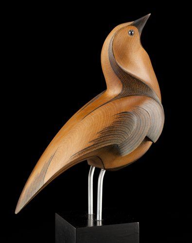【工艺美术71】—— 木鸟：优雅别致的木制鸟儿