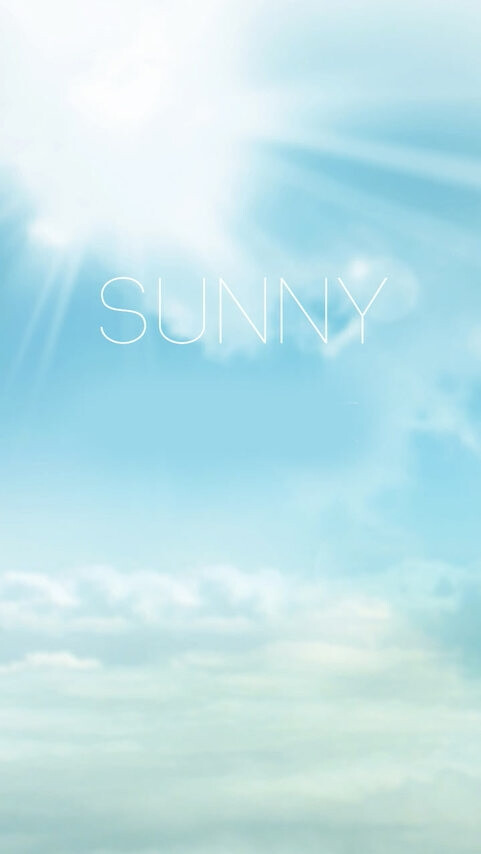 sunny