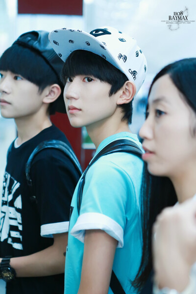 TFBOYS王源 150725台湾赴北京 cr:Baymax1108