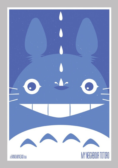 《龙猫》海报壁纸~#宫崎骏的小世界#