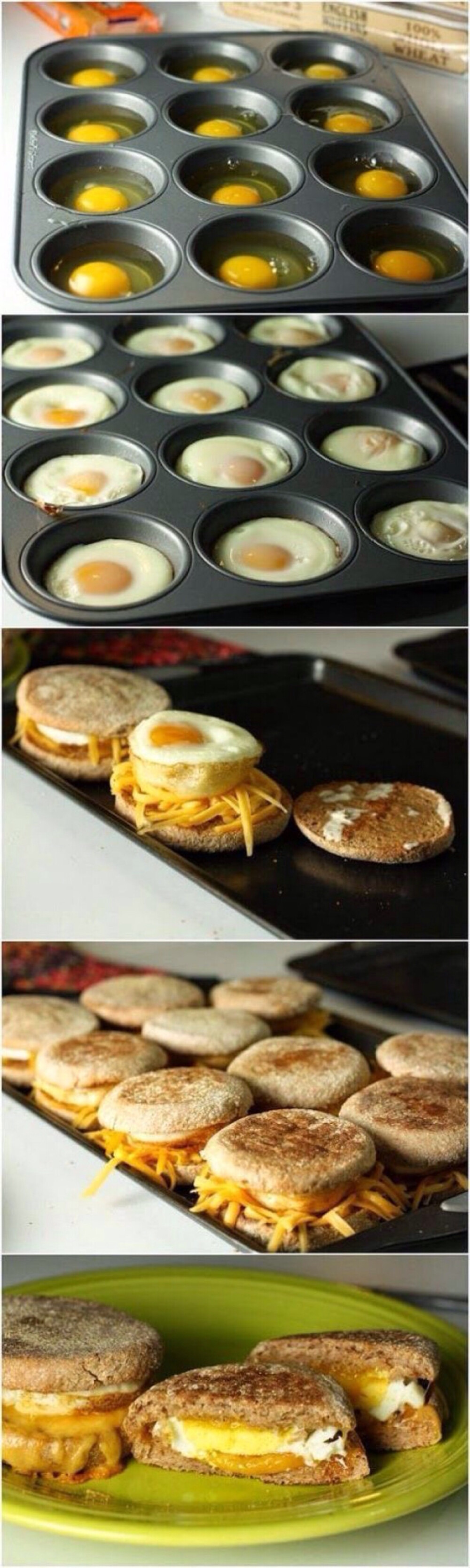 快速早餐鸡蛋芝士饼 不用吃很多鸡蛋的可以把鸡蛋冻到冰箱里 再取出切片