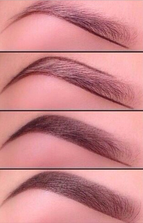 Best how to brow tutorial. This is the method I use. Products I use include a gel eye liner in Expresso, clear brow gel and a small short bristle angled brush.