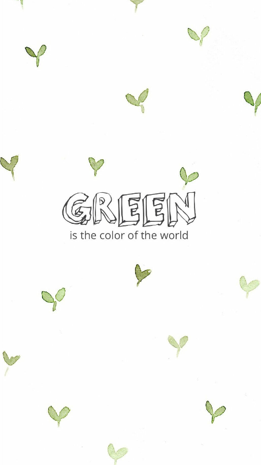 平铺 壁纸 碎花 GREEN ? 绿色 养眼 小情绪