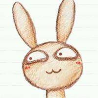 情侣头像，贱贱小兔子。