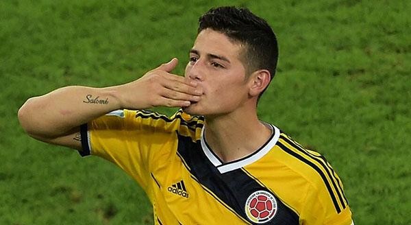 最闪耀的哥伦比亚球星——James Rodriguez（哈梅斯·罗德里格斯 ）男神~