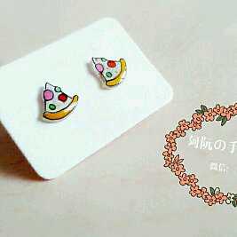 #热缩片 #耳钉 #diy