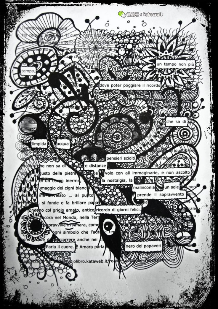 禅绕画 zentangle www.chanrao.me