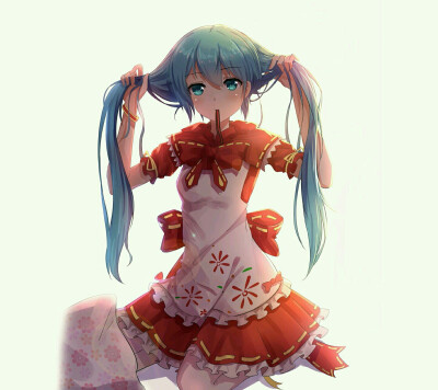 V家 初音 竟然会有这么美腻的MIKU 二次元/插画