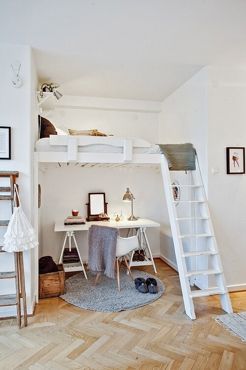 ❤经典LOFT❤ 创意小空间 卧室室内装修设计