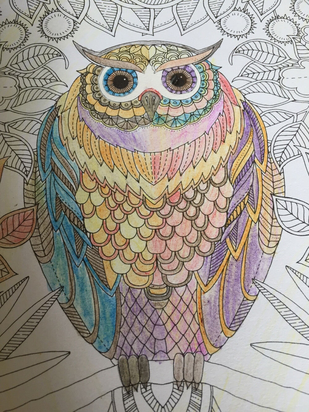 这个半成品画的我眼花不是减压是头昏