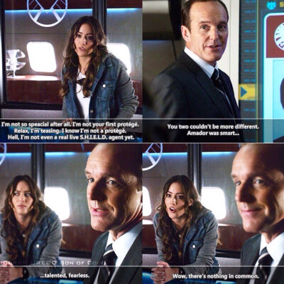 神盾局/Clark Gregg/Phil Coulson/寇森/Chloe Bennet/Skye/汪可盈